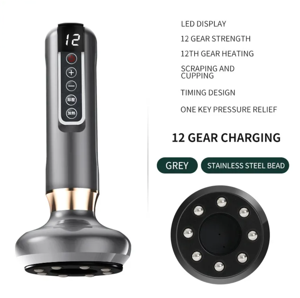 Electric Cupping & Gua Sha Massage Device