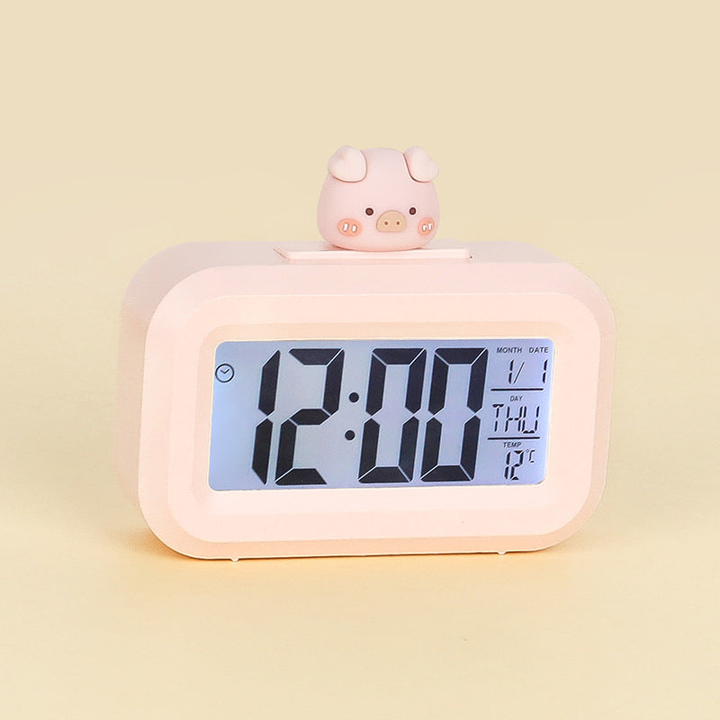 Smart Multi-Function Desk Clock with Night Light and Timer