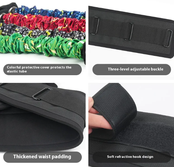 Fitness Bounce Chest Expander Elastic Resistance Band