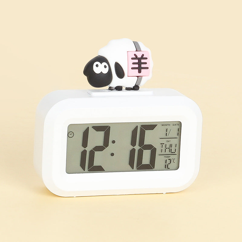 Smart Multi-Function Desk Clock with Night Light and Timer