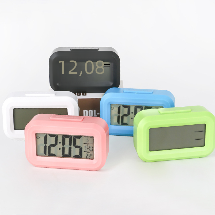 Smart Multi-Function Desk Clock with Night Light and Timer
