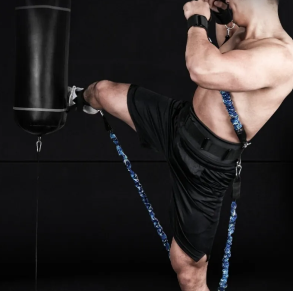 Fitness Bounce Chest Expander Elastic Resistance Band